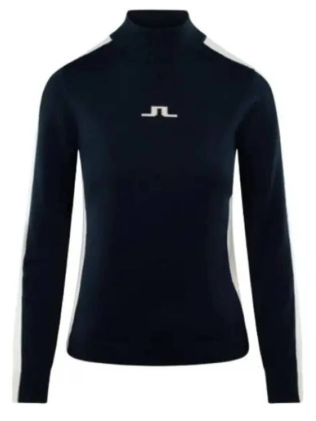 Women's Adia Knit Sweater Navy - J.LINDEBERG - BALAAN 2