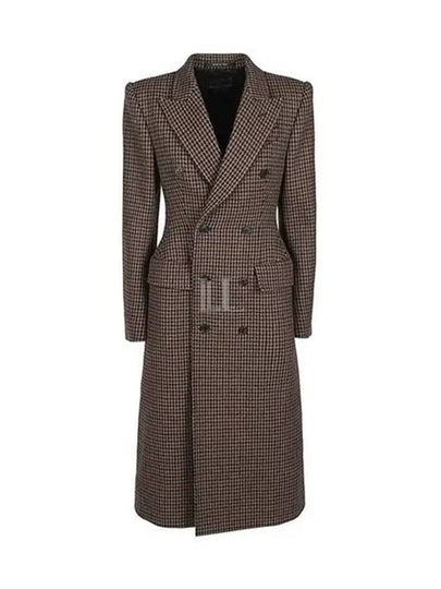 Wool Double Coat Brown - BALENCIAGA - BALAAN 2