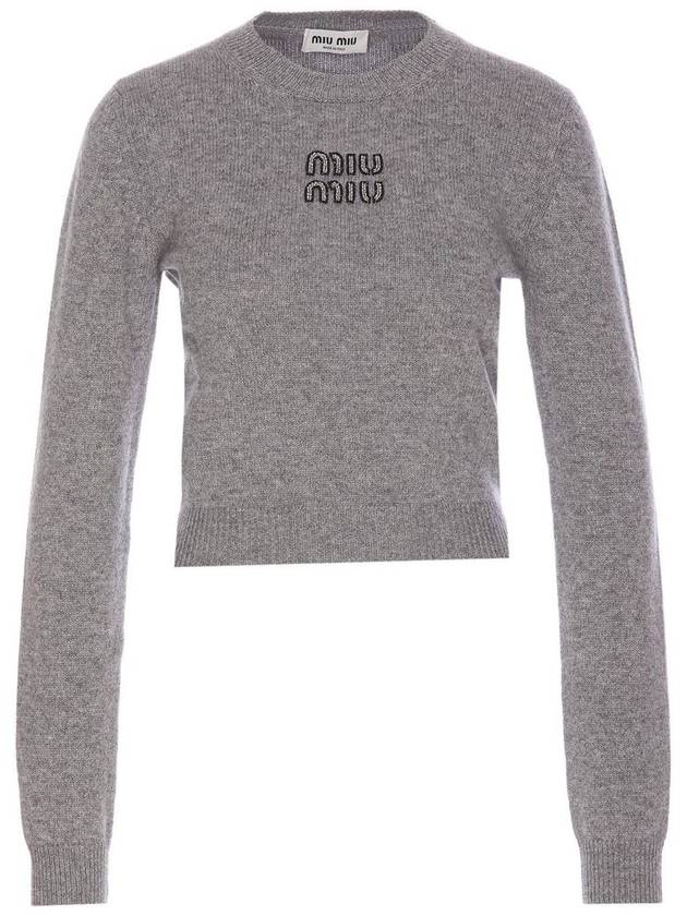 Logo Sweater MML725 15NOF0031 B0011335134 - MIU MIU - BALAAN 1