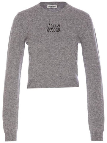 Logo Sweater MML725 15NOF0031 B0011335134 - MIU MIU - BALAAN 1