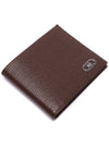 Gancini Half Wallet Brown - SALVATORE FERRAGAMO - BALAAN 6