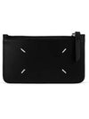 Stitch Zipper Card Wallet Black - MAISON MARGIELA - BALAAN 2