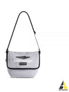 Explorer Small Messenger Bag Gray Black White 6202592AA8K1469 - BALENCIAGA - BALAAN 2