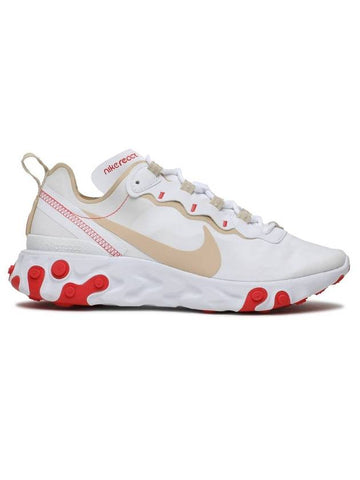 React Element 55 Low Top Sneakers White - NIKE - BALAAN 1