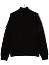 Kids Wappen Turtleneck Knit Black 7516504A2 V0029 - STONE ISLAND - BALAAN 3