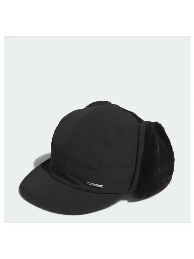 Cold RDY DWR Ear Flap Ball Cap Black - ADIDAS - BALAAN 1