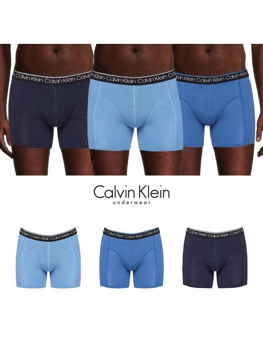 Men's Cotton Stretch 3-Pack Briefs - CALVIN KLEIN - BALAAN 2