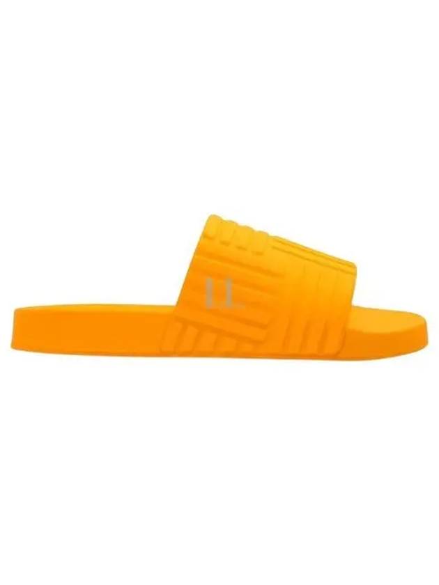 Intrecciato Rubber Slippers Orange - BOTTEGA VENETA - BALAAN 2