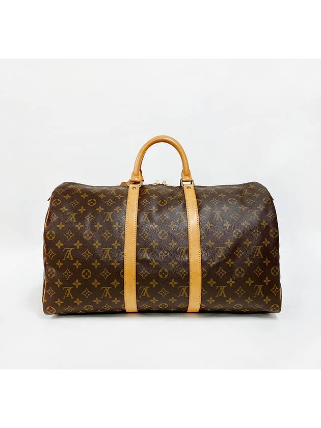 Monogram Keepall 50 Boston Golf Travel Bag - LOUIS VUITTON - BALAAN 5