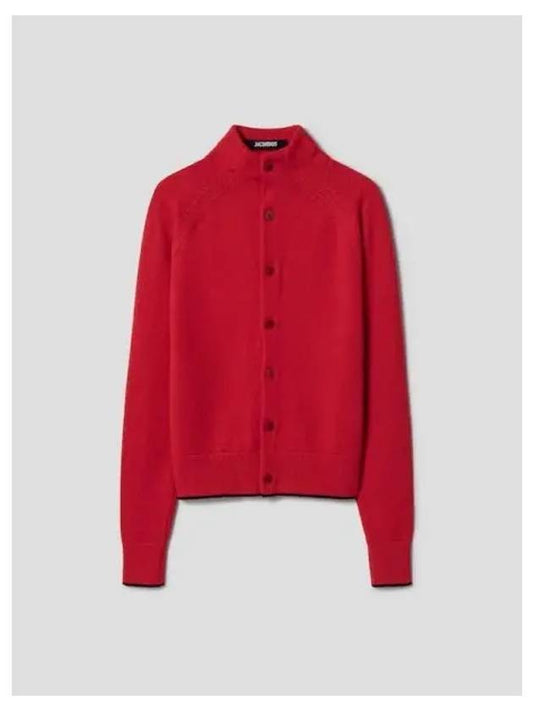 Women s Le Spring Fall Cardigan Pitatto Red Domestic Product GM0024082835702 - JACQUEMUS - BALAAN 1