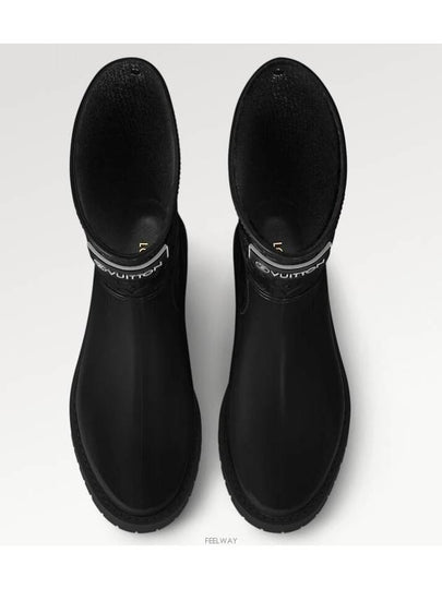 1AD1S6 NEW Drops Flat Half Rain Boots Shop - LOUIS VUITTON - BALAAN 2