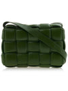 Gold Padded Cassette Padded Nappa Leather Small Cross Bag Military Green - BOTTEGA VENETA - BALAAN 4