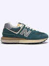 574 Low Top Sneakers Green - NEW BALANCE - BALAAN 3