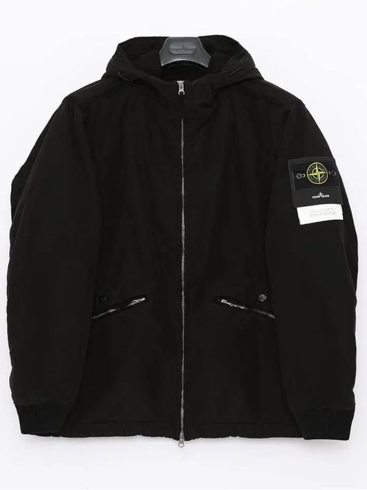 David Light TC Hooded Jacket Black - STONE ISLAND - BALAAN 2