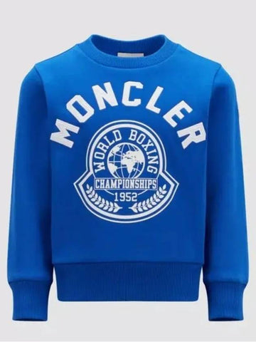 Kids Logo Sweatshirt 8G00002899PS 711 - MONCLER - BALAAN 1