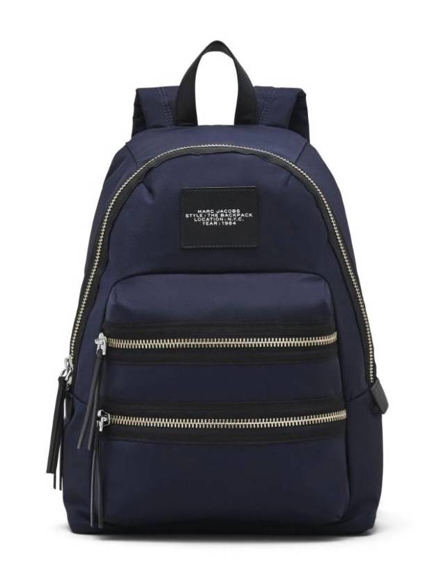 The Biker Medium Nylon Backpack Navy - MARC JACOBS - BALAAN 1