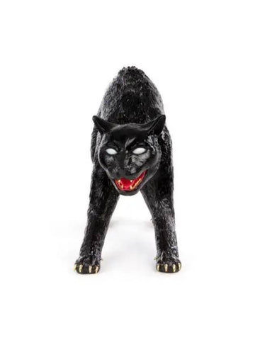 LI Blow Cat Lamp Cujo Black - SELETTI - BALAAN 1