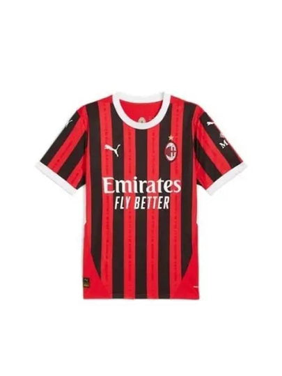 AC Milan 2024 25 Home Jersey Short Sleeve T-Shirt Red - PUMA - BALAAN 2