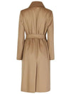 Women's Bcollag Wool Double Coat Camel - MAX MARA - BALAAN 4