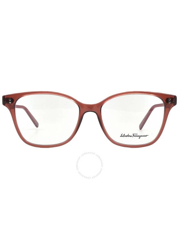 Salvatore Ferragamo Demo Rectangular Ladies Eyeglasses SF2912 611 52 - SALVATORE FERRAGAMO - BALAAN 1