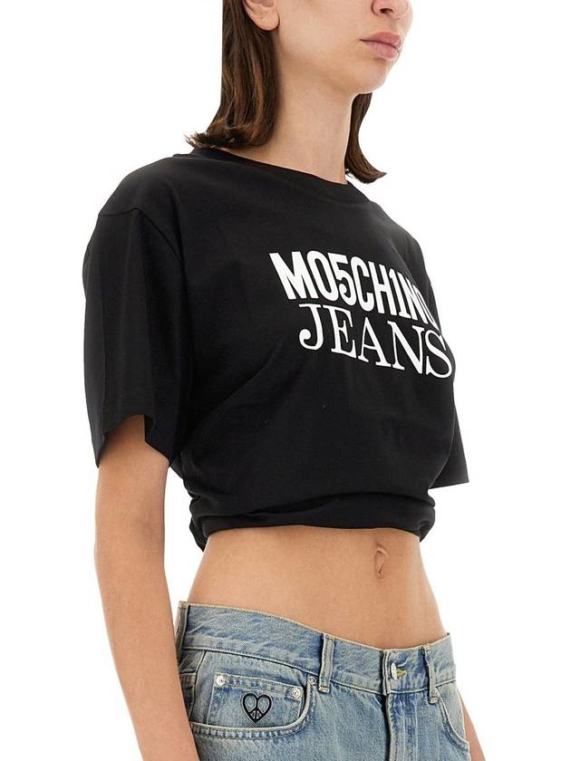 Moschino Jeans T-Shirt With Logo - MOSCHINO - BALAAN 4