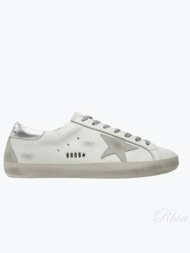 Superstar Silver Heel Tab Sneakers White - GOLDEN GOOSE - BALAAN 2