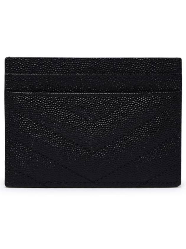 Card Wallet 423291 BOW01 1000 Black - SAINT LAURENT - BALAAN 3