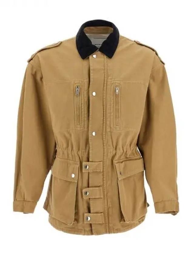 Eloan corduroy collar jacket 270871 - ISABEL MARANT - BALAAN 1