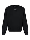 sweater OMBA054F23FLE001 1001 BLACK - OFF WHITE - BALAAN 1