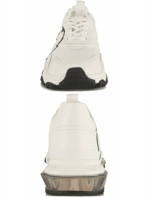 Vlogo Signature Bounce Calfskin Sneakers White - VALENTINO - BALAAN.