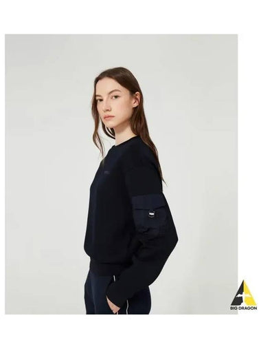 Points 5 Bellona MT Dark Navy Women s Sweatshirt - DUVETICA - BALAAN 1