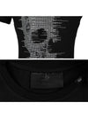 Ghost Skull Print Cotton Short Sleeve T-Shirt Black - PHILIPP PLEIN - BALAAN 6