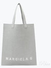 Logo Printed Tote Bag Grey - MAISON MARGIELA - BALAAN 2