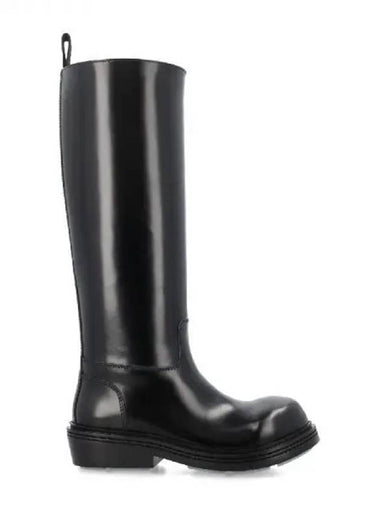 Fireman calfskin knee high boots - BOTTEGA VENETA - BALAAN 1