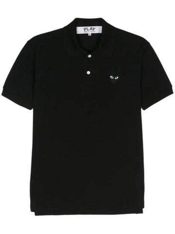 Play Logo Patch Polo Shirt AT066 051 1 B0111106377 - COMME DES GARCONS PLAY - BALAAN 1