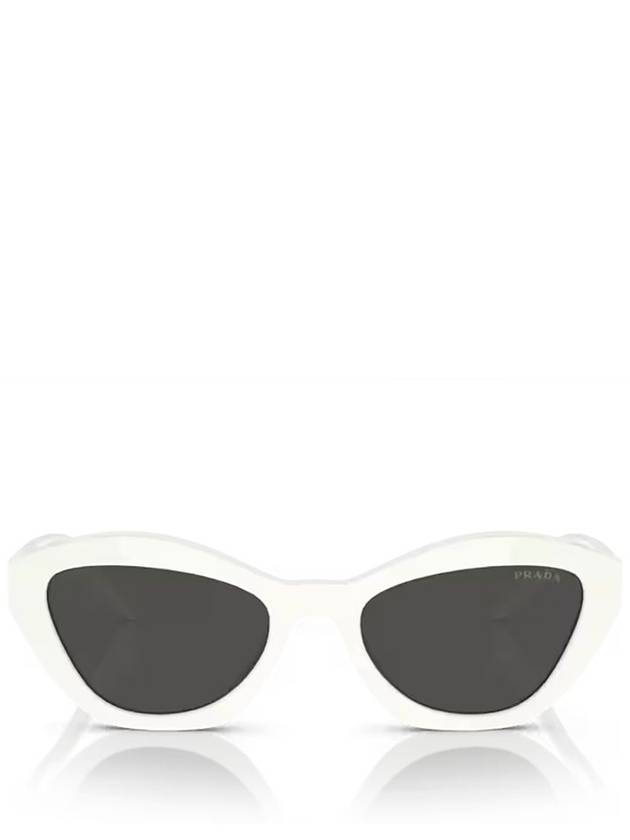 Eyewear Logo Sunglasses White - PRADA - BALAAN 2