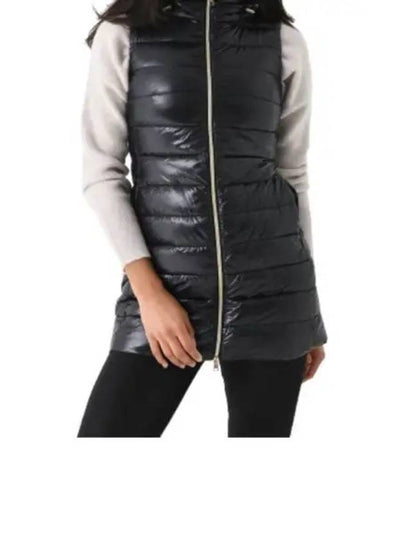 Serena Hooded Padding Vest Black - HERNO - BALAAN 2