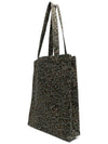 Roux Leopard Print Tote Bag Khaki - A.P.C. - BALAAN 7