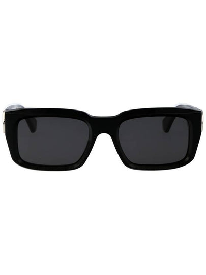 Sunglasses OERI125S24PLA0011007 METALLIC MONOGRAM LOGO INSERT ON TEMPLES - OFF WHITE - BALAAN 2