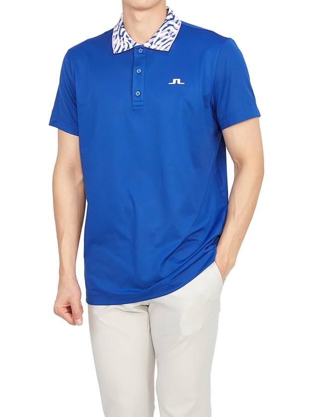 Golf Wear Glen Men s Collar Short Sleeve T Shirt GMJT08405 O316 - J.LINDEBERG - BALAAN 6