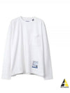 I12LT511 white heavy weight jersey long sleeve t shirt - MIHARA YASUHIRO - BALAAN 2