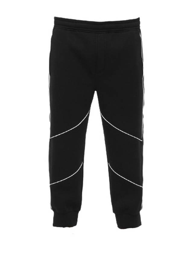 Men s Drawstring Jogger Pants NBV7JP077H V511C 021 Black BPG - NEIL BARRETT - BALAAN 1