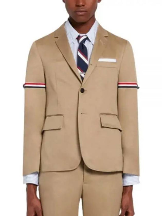 Armband Unconstructed Classic Jacket Navy Beige - THOM BROWNE - BALAAN 2