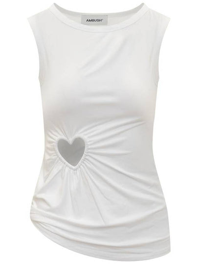 heart motif cutout top BWAG003S24JER0010100 - AMBUSH - BALAAN 2