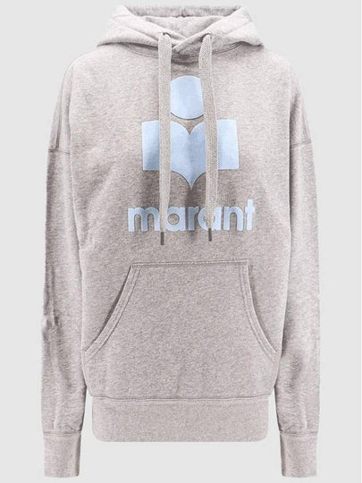 Miley Big Logo Hoodie Grey - ISABEL MARANT - BALAAN 2