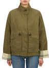 Crowdon Showerproof Jacket Green - BARBOUR - BALAAN 5