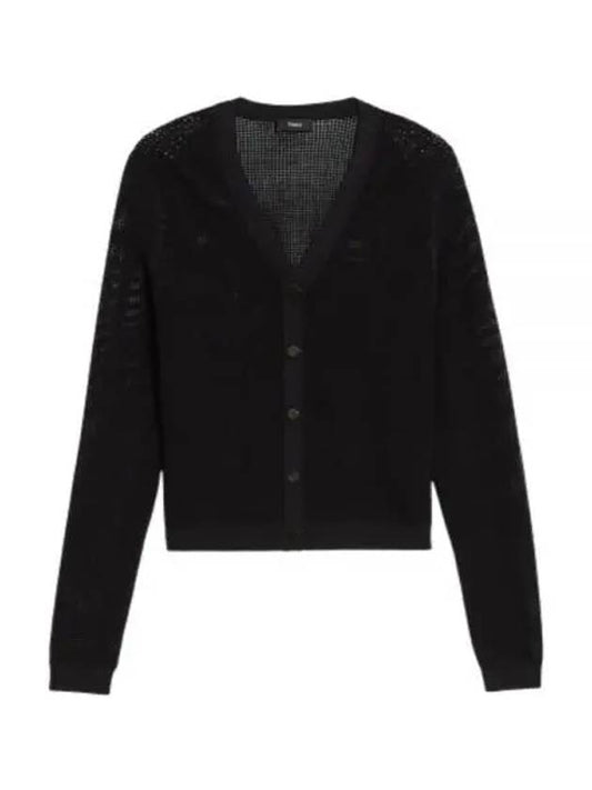 POINTELLE CARDIGAN O0416701 001 - THEORY - BALAAN 1