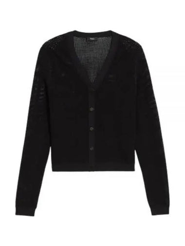 24 POINTELLE CARDIGAN O0416701 001 - THEORY - BALAAN 1