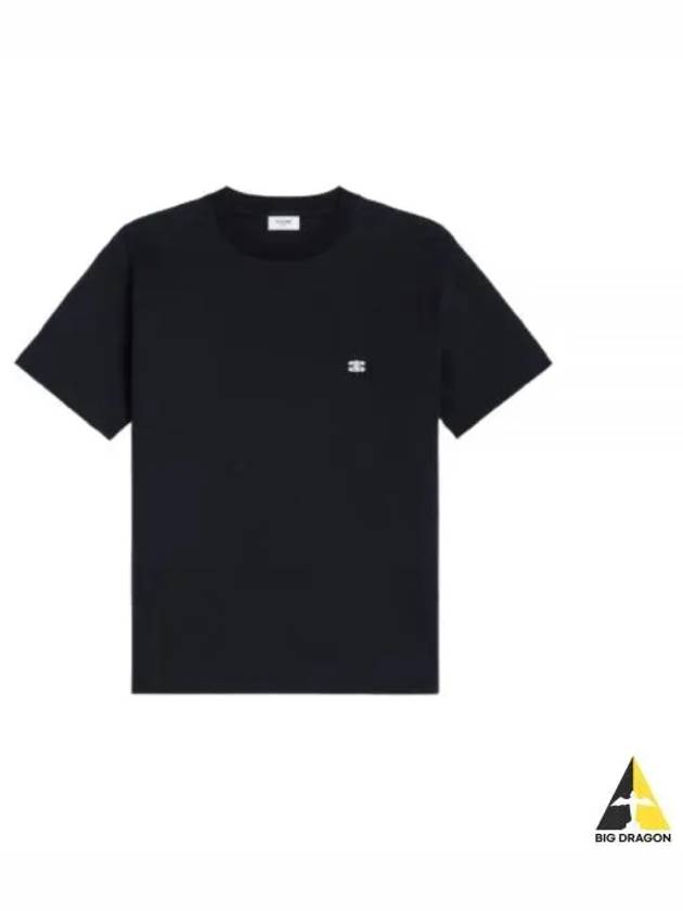 Triomphe Loose Logo Short Sleeve T-Shirt Black - CELINE - BALAAN 2