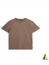 Sid Basic Short Sleeve T-Shirt Walnut - J.LINDEBERG - BALAAN 2